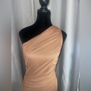 Nude Maxi Dress from Fashion Nova